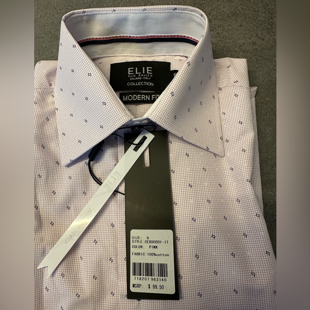Ellie Balleh Boys Dress Shirt